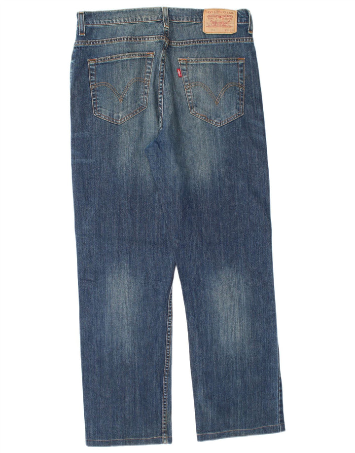 Levi's Jeans rectos 752 para hombre W34 L29 Algodón azul