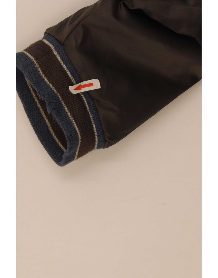 Fila Mens Graphic Chándal Top Chaqueta Grande Azul Marino Colorblock
