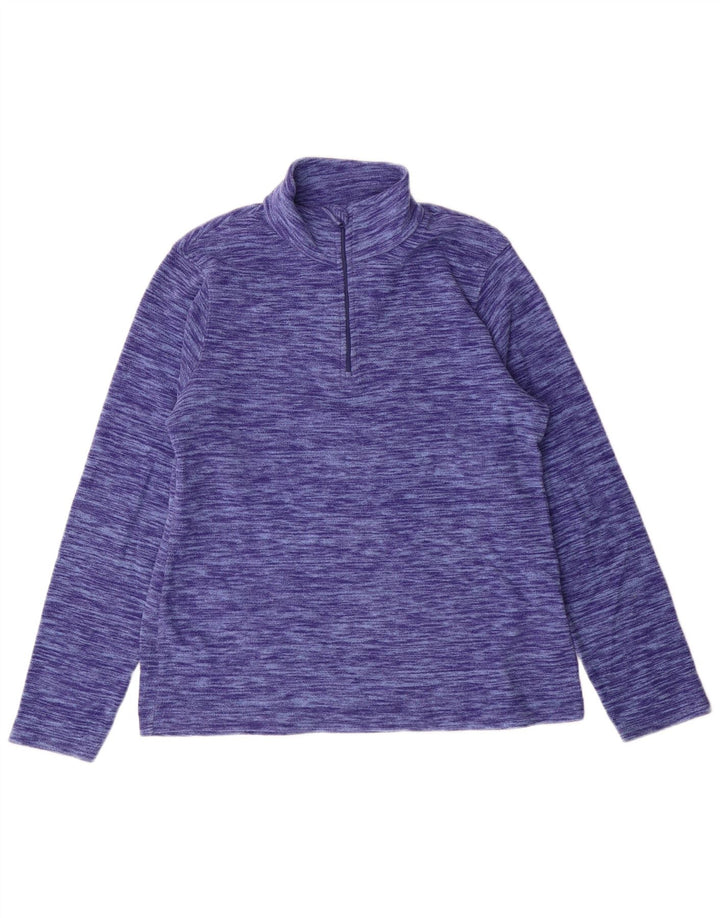 Jersey polar para mujer Mountain Warehouse UK 44 Poliéster morado grande