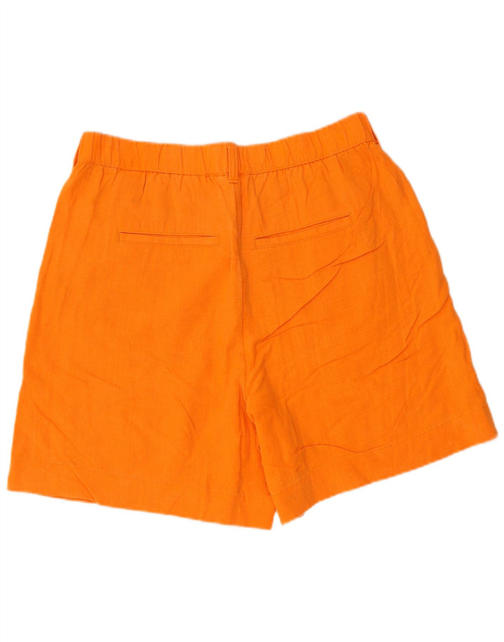 MARKS & SPENCER Pantalones cortos chinos Per Una para mujer UK 12 Medium W32 Naranja