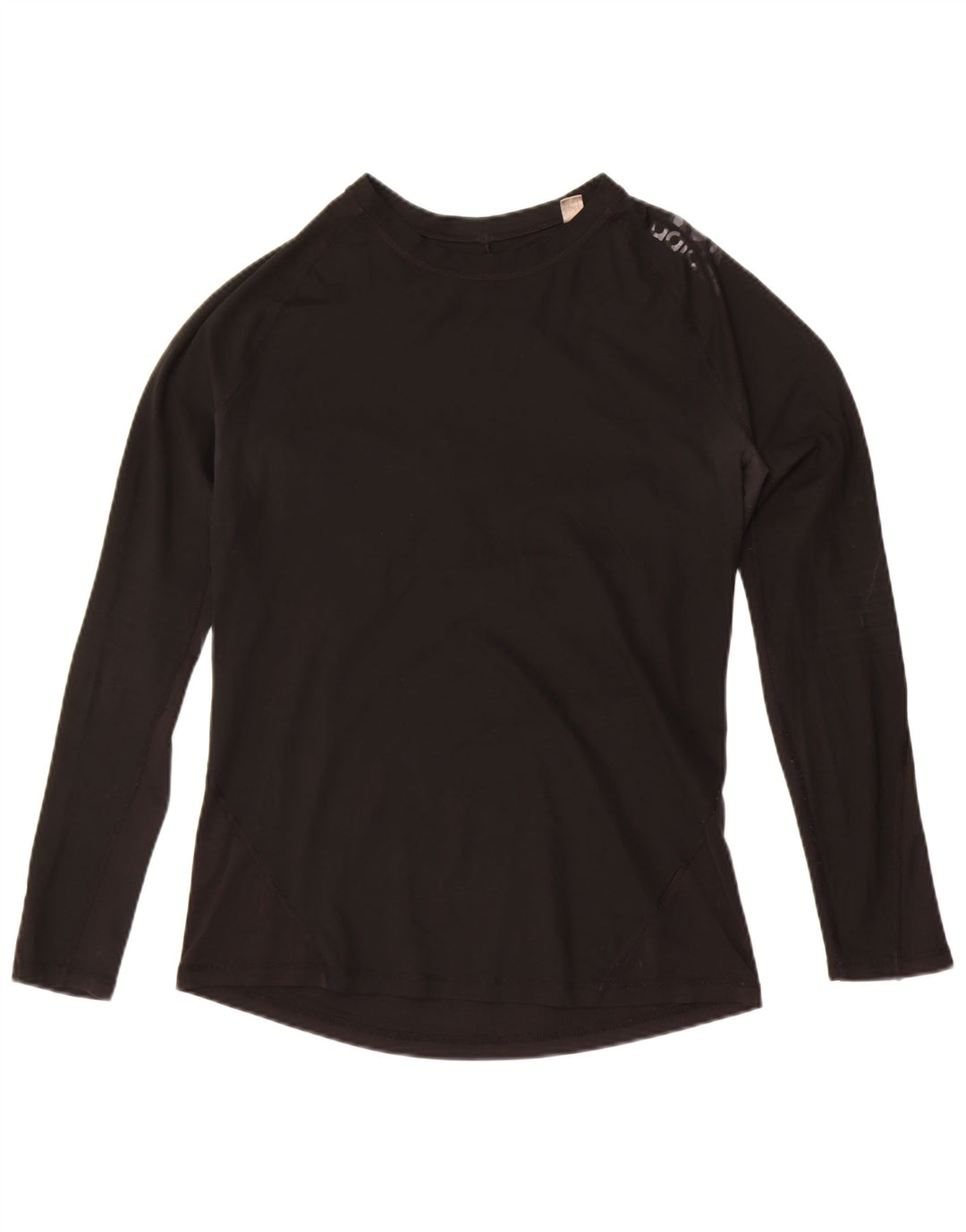 Adidas Mujer Climacool Top Manga Larga Reino Unido 14 Grande Negro