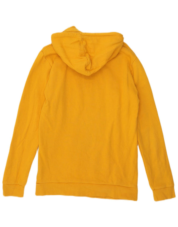Adidas Hombre Sudadera Con Capucha Gráfica Jersey Pequeño Algodón Amarillo