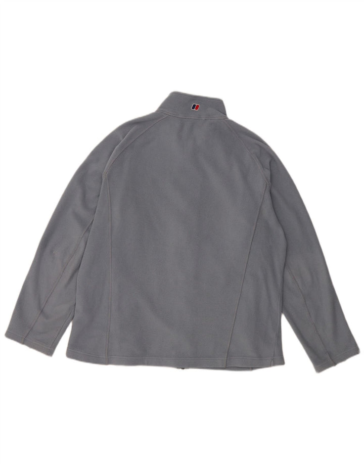 Berghaus Chaqueta polar para mujer UK 44 Poliéster azul medio