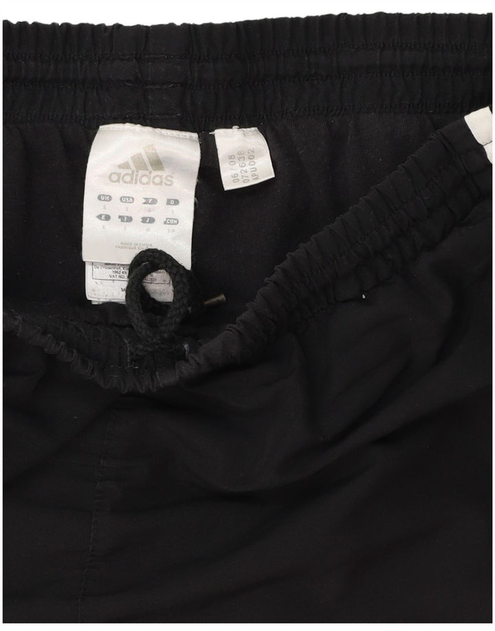 Adidas Pantalones de chándal para mujer UK 10 Small Black Poliéster