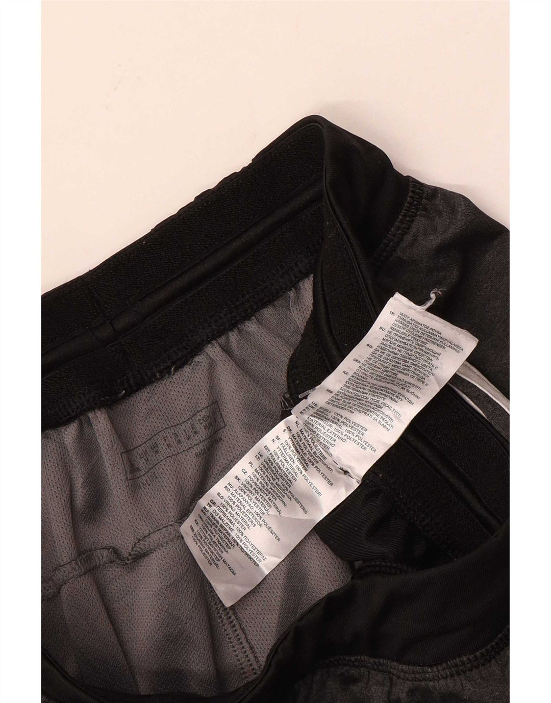 Pantalones cortos deportivos Adidas para hombre Gris medio Colorblock Poliéster