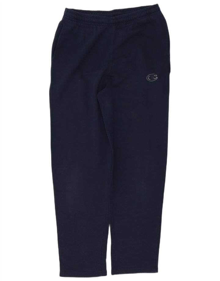 Champion Pantalón De Chándal Para Hombre Grande Azul Marino Algodón