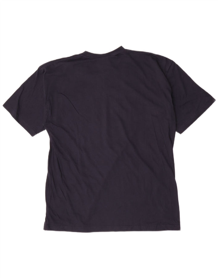 Camiseta Umbro Hombre Top Grande Azul Marino Algodón
