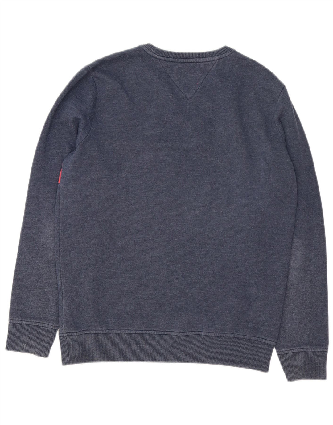 Tommy Hilfiger Hombre Sudadera Gráfica Jumper Medium Azul Marino Colorblock