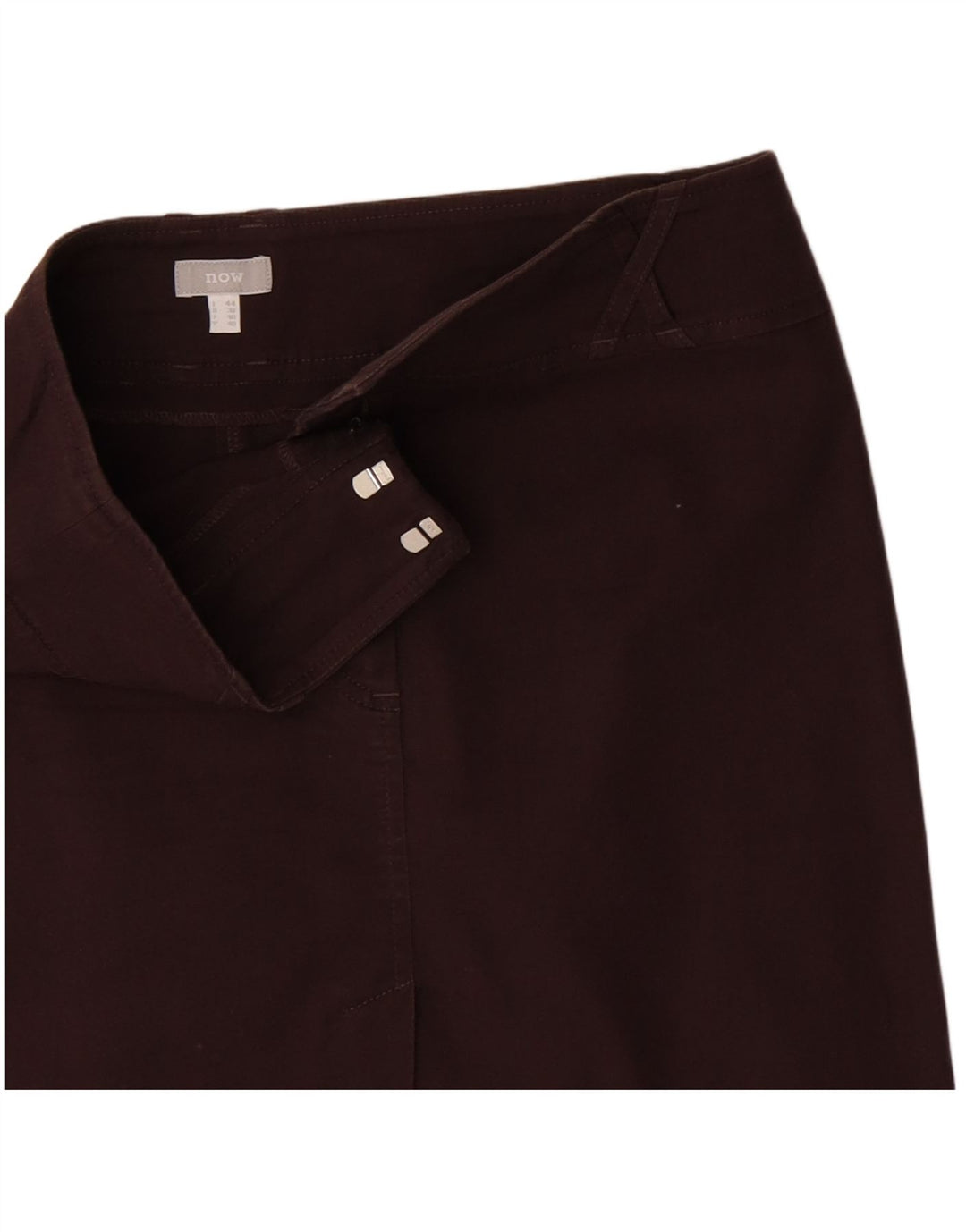 Minifalda vintage para mujer IT 42 Mediana W32 Marrón