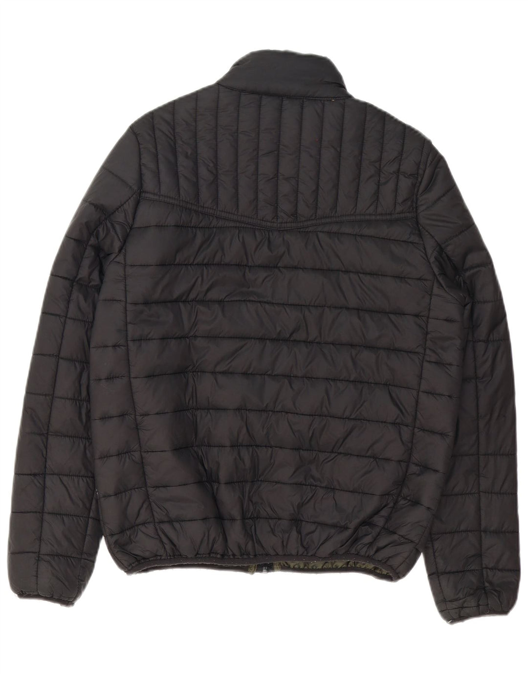 Urban Classics Chaqueta acolchada para hombre UK 36 Small Poliéster negro
