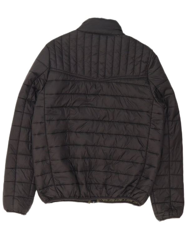 Urban Classics Chaqueta acolchada para hombre UK 36 Small Poliéster negro