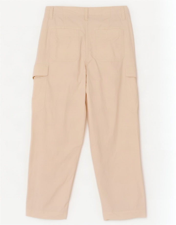 Marks & Spencer Pantalones cargo para mujer UK 40 Large W34 L29 Off White