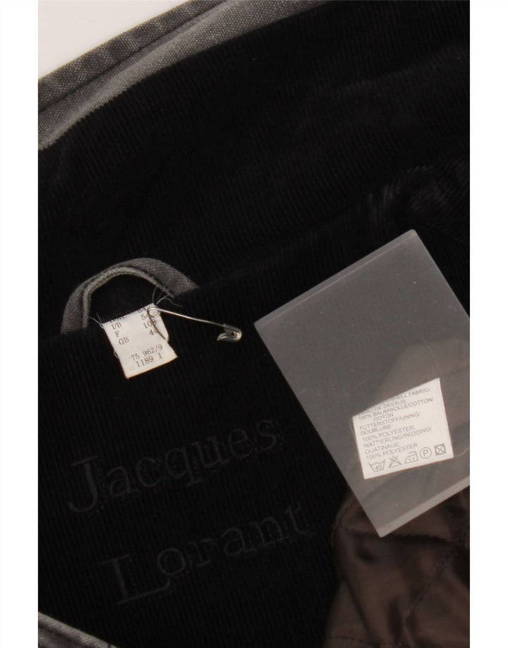 JACQUES LORANT Chaqueta bomber para hombre UK 44 2XL Algodón gris
