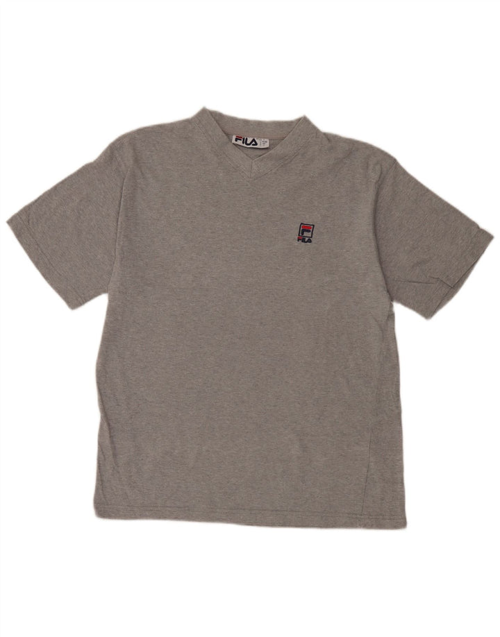 Fila Camiseta para hombre Top IT 46/48 Small Grey Moteado