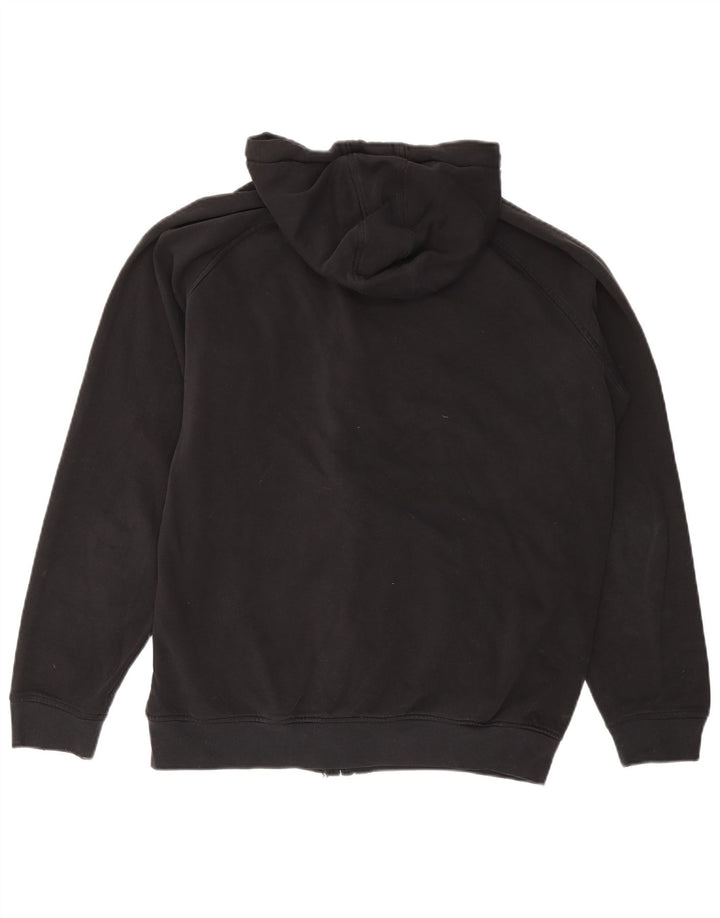 Kappa Sudadera con capucha y cremallera para hombre 2XL Negro