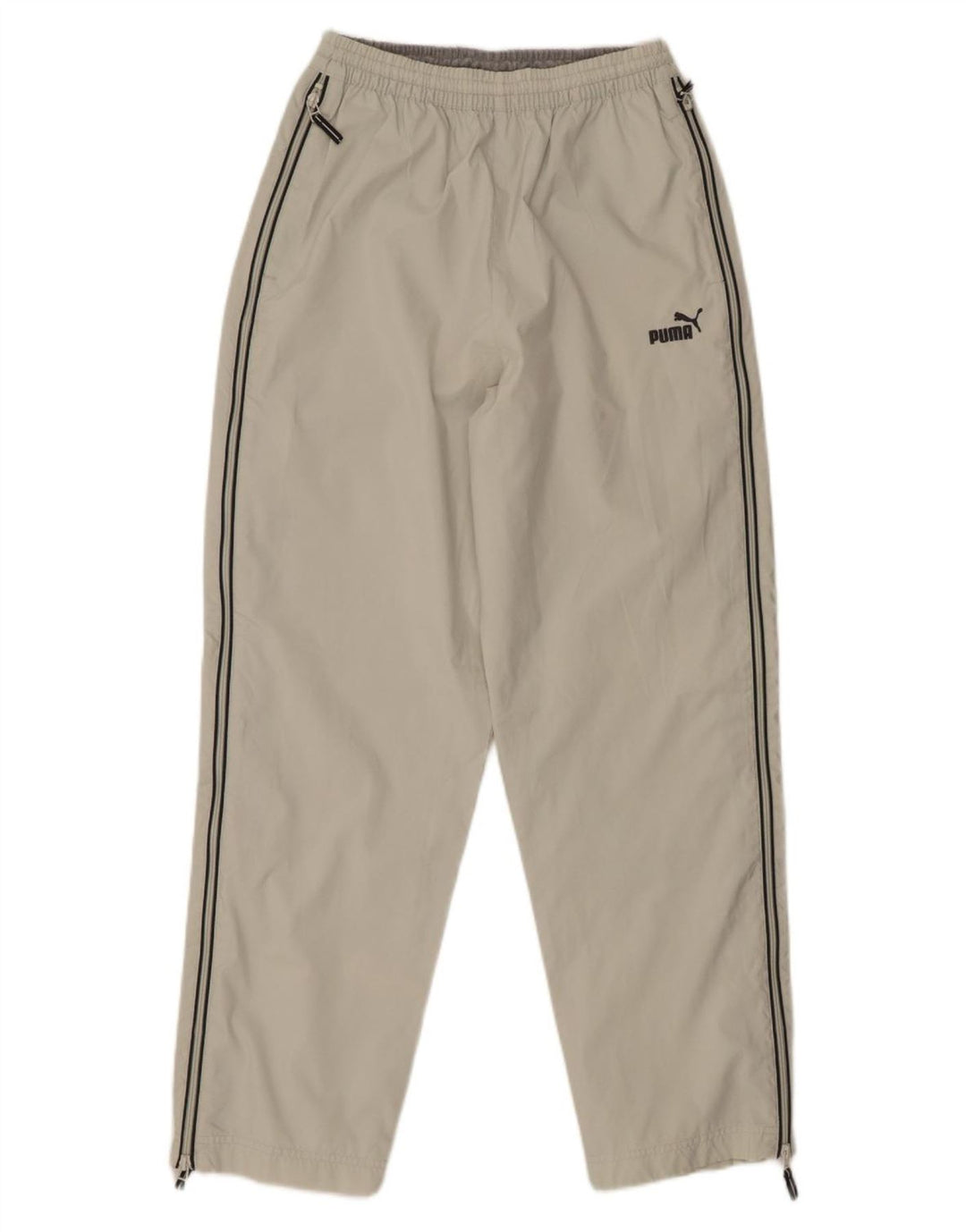 PUMA Pantalón de Chándal para Hombre Pequeño Poliéster Blanco Roto