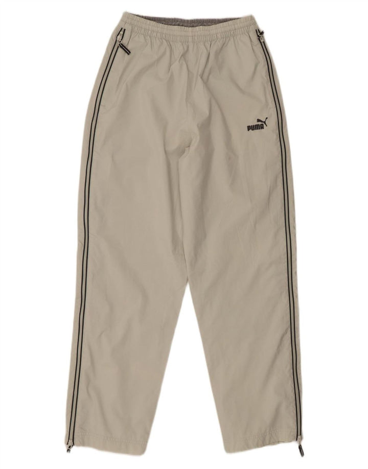 PUMA Pantalón de Chándal para Hombre Pequeño Poliéster Blanco Roto