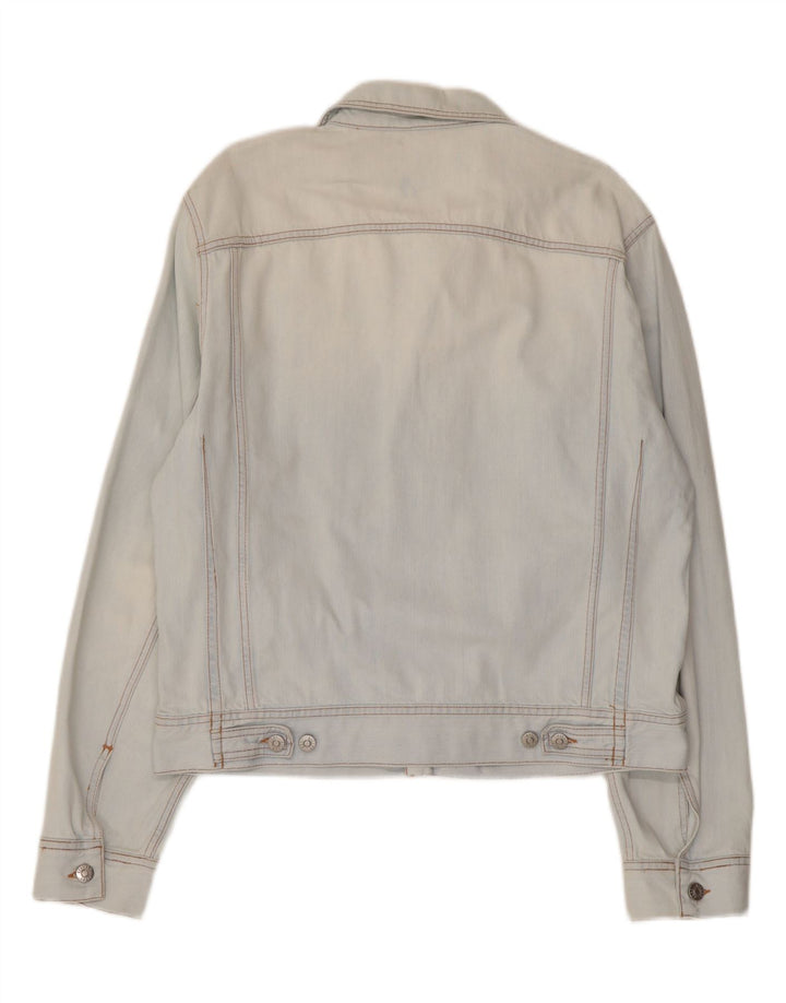 KILLER LOOP Chaqueta vaquera para hombre UK 42 XL Algodón azul