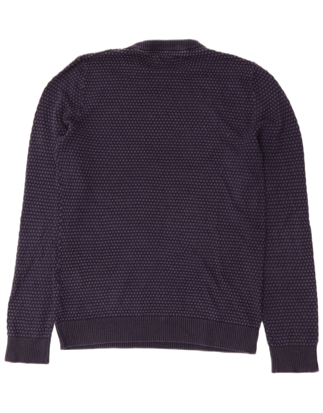 Jersey Jack & Jones Hombre con cuello redondo y cuello redondo de algodón azul marino medio