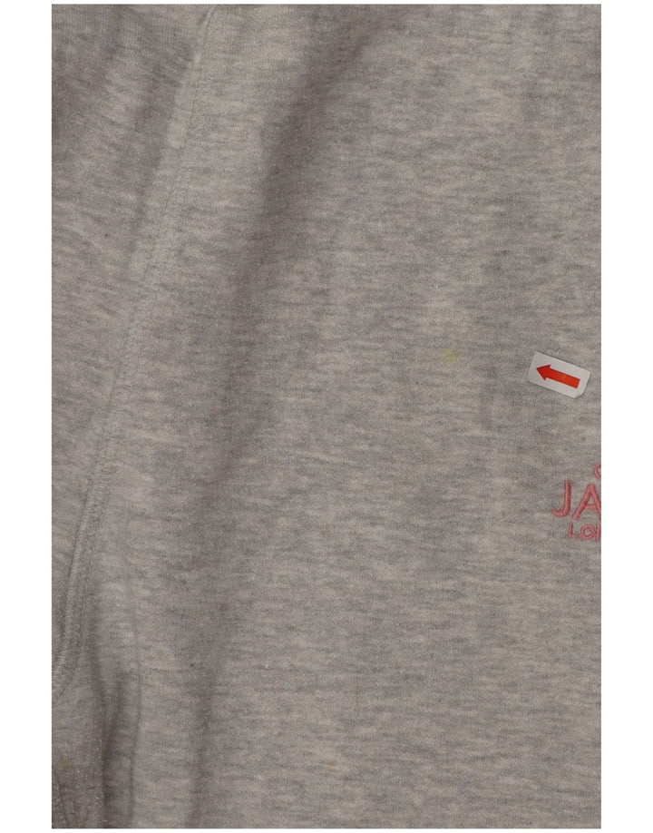 JACK WILLS Pantalones de chándal para mujer Joggers UK 44 Algodón gris medio