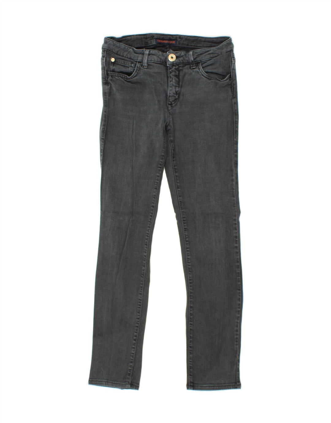 TRUSSARDI Womens Slim Jeans W28 L27  Grey Vintage Trussardi and Second-Hand Trussardi from Messina Hembry 