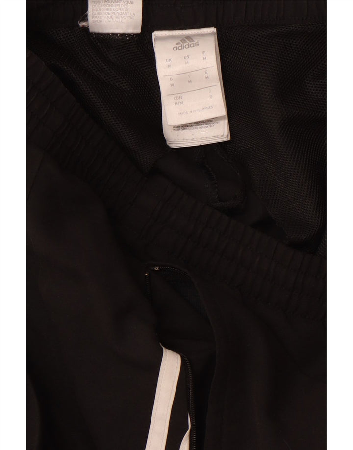 Adidas Hombre Pantalones De Chándal Joggers Medium Negro Poliéster