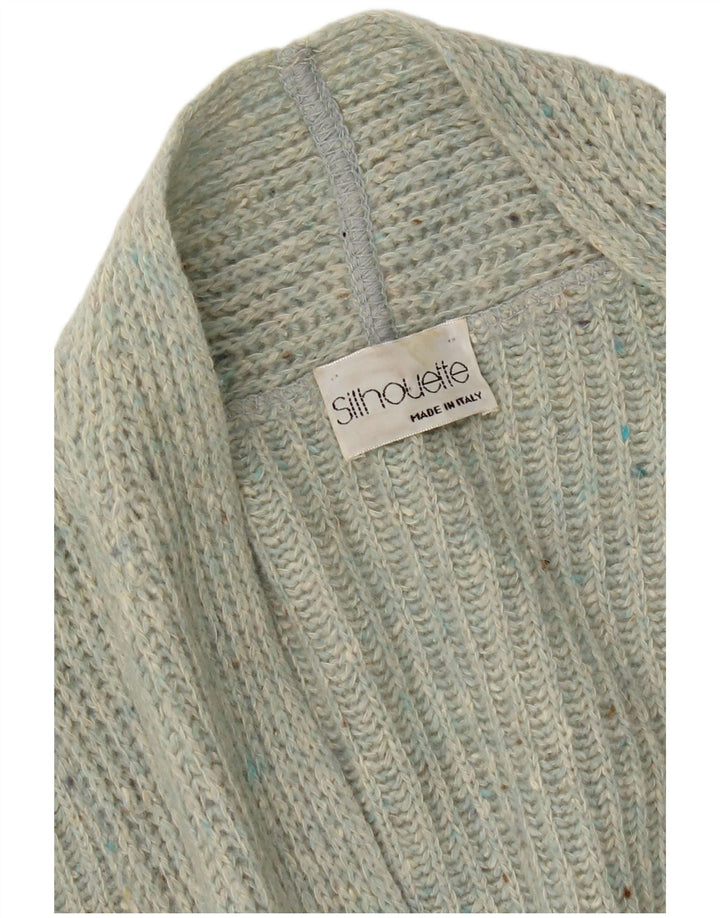 Silhouette Poncho Cárdigan para Mujer Talla única Verde