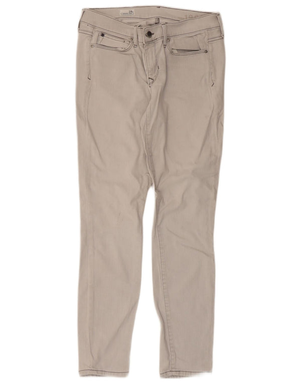 Gap Mujer Legging Skinny Jeans W28 L28 Algodón Gris