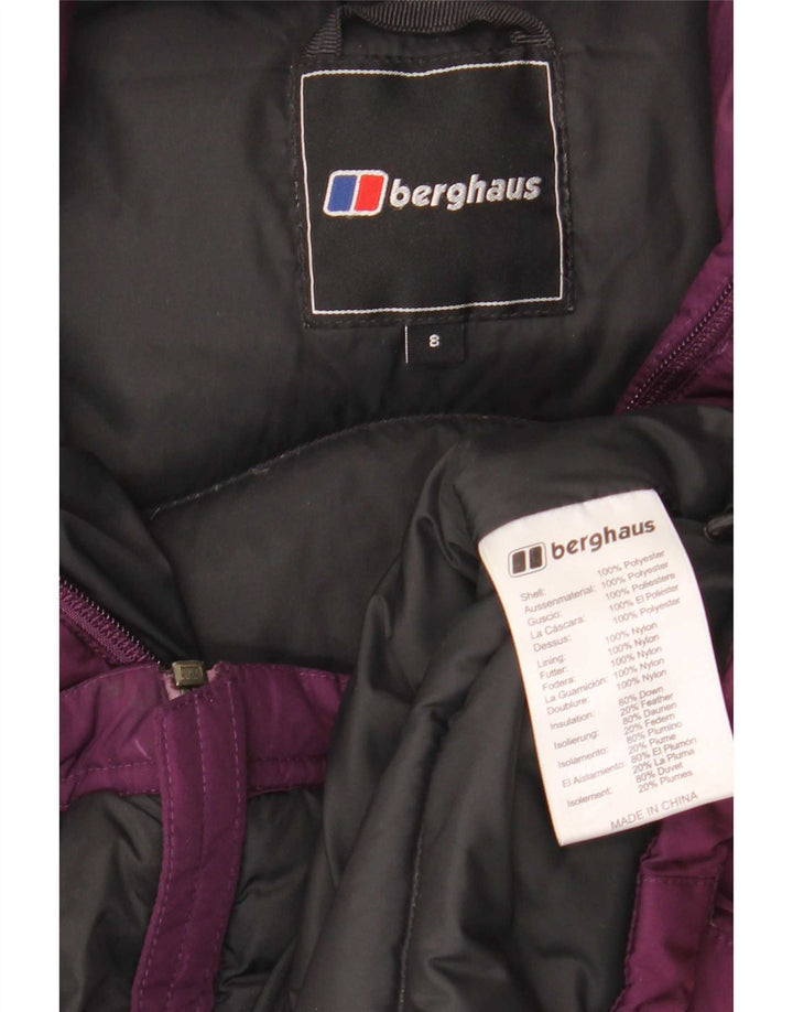 Berghaus Chaqueta acolchada para mujer UK 8 Small Poliéster morado