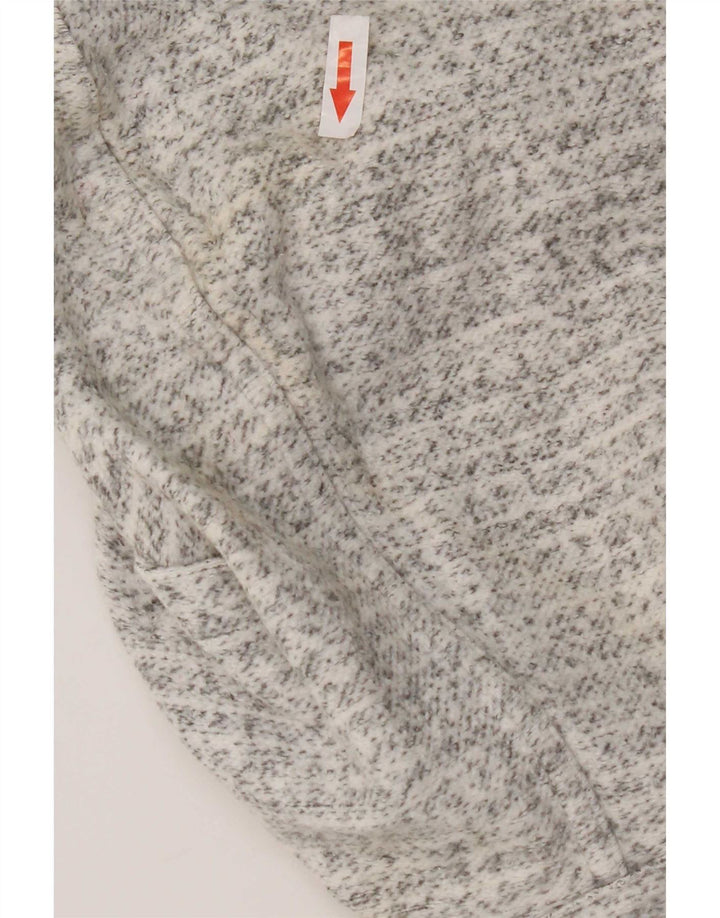 Foxhound - Chaqueta de chándal con capucha para hombre, talla XL, color gris moteado