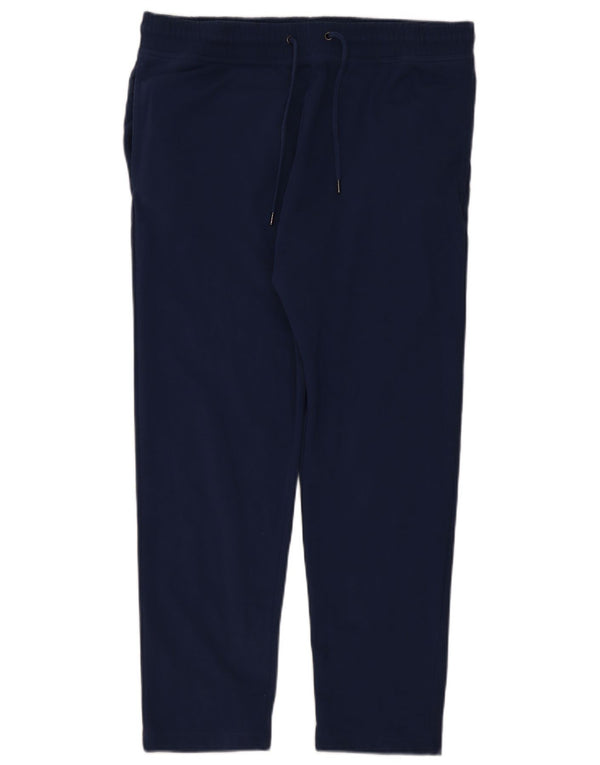 Marks & Spencer - Pantalón de chándal para hombre, talla grande, algodón azul marino