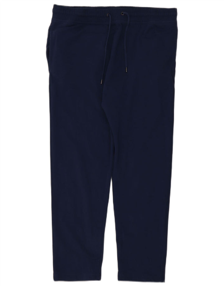 Marks & Spencer - Pantalón de chándal para hombre, talla grande, algodón azul marino