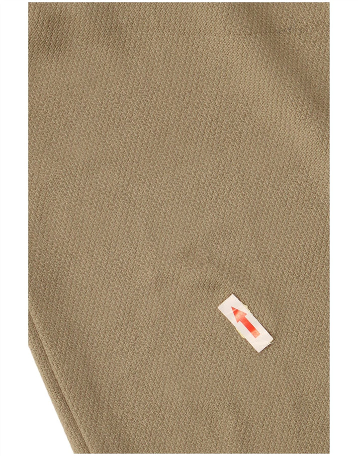 Polo NIKE para hombre, talla grande, algodón beige