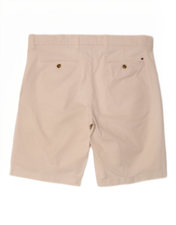 Tommy Hilfiger Pantalones cortos chinos para hombre W36 Algodón blanco grande