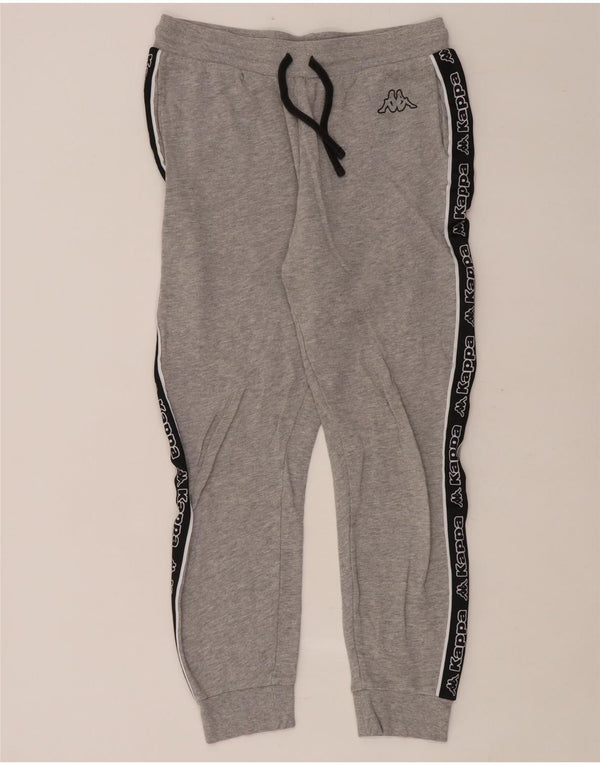KAPPA Hombre Tezenis Pantalones De Chándal Joggers Medium Grey Colourblock