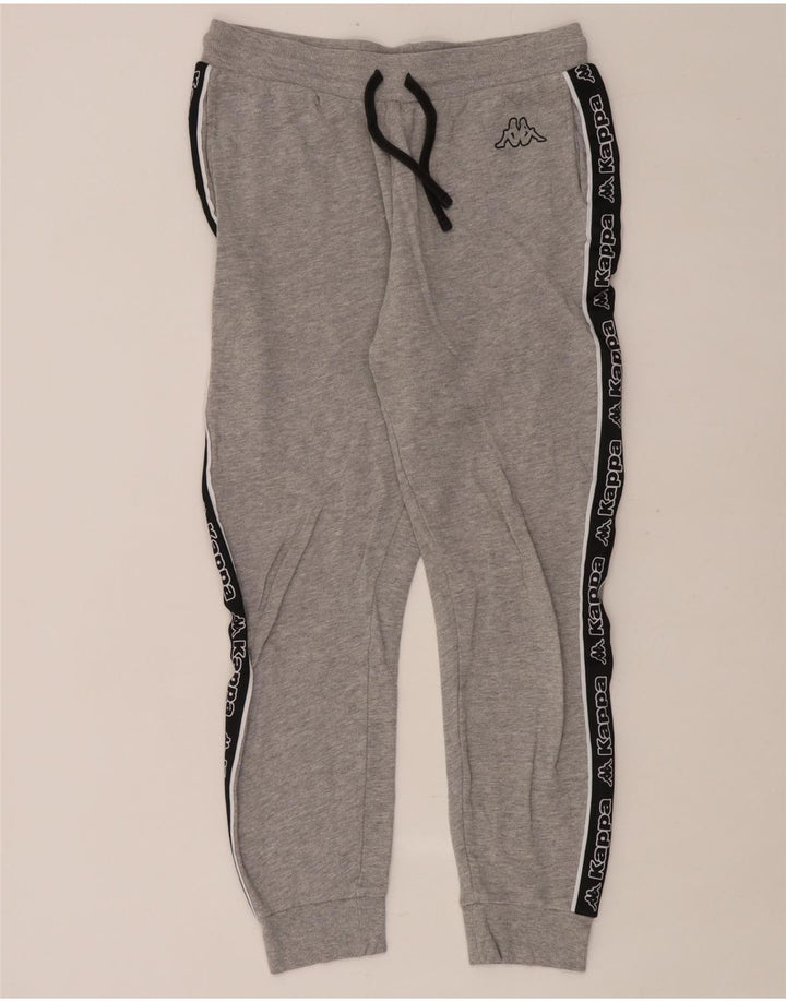 KAPPA Hombre Tezenis Pantalones De Chándal Joggers Medium Grey Colourblock