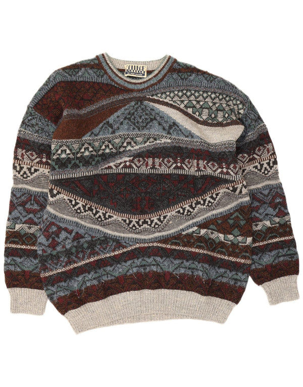 College By Marcazzani Jersey de Cuello Redondo para Hombre IT 52 Large Multicolor