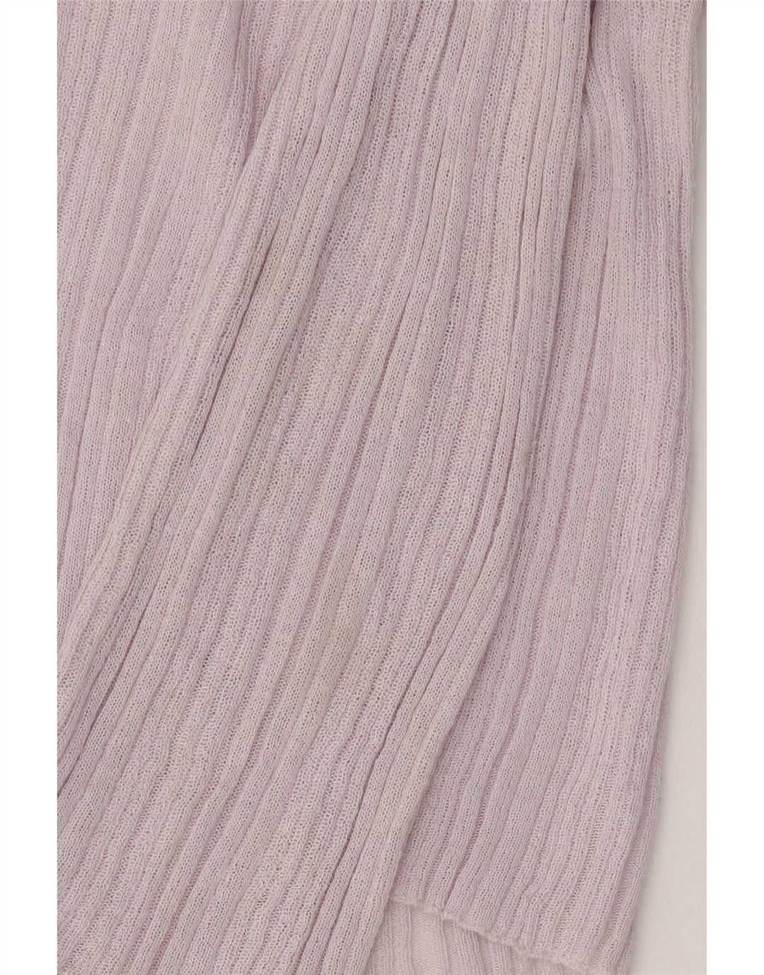 Zara Mujer Crop Top Manga Larga UK 42 Viscosa Rosa Mediana