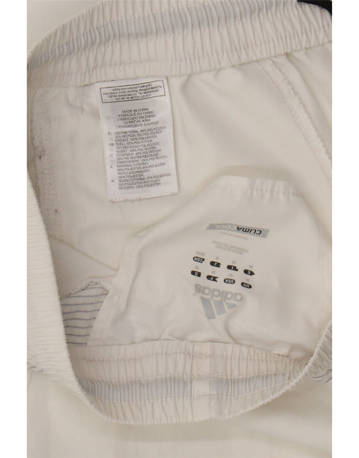 Adidas Mens Climacool Sport Shorts Medio Blanco Colorblock Poliéster