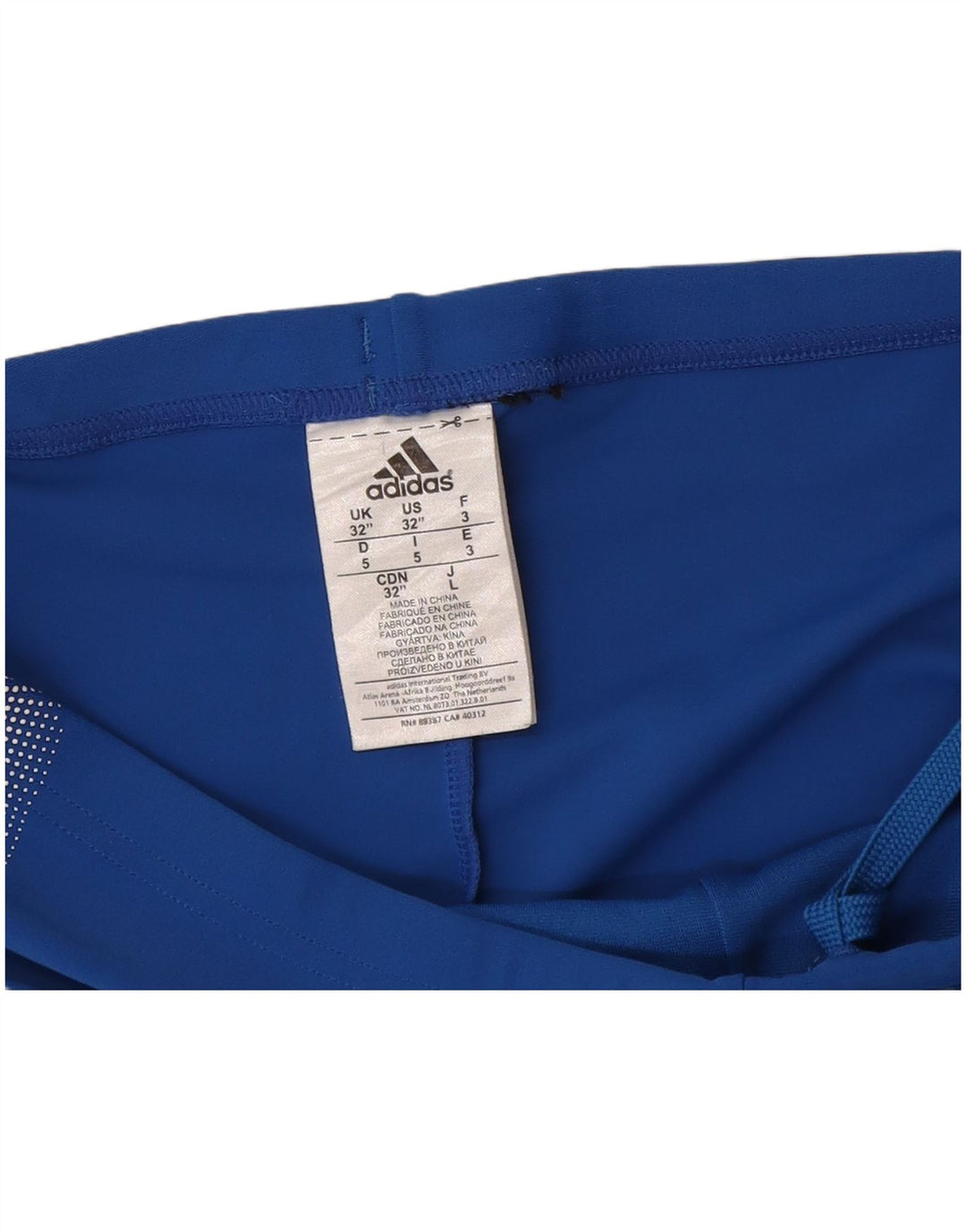 Adidas Hombre Bañador Con Estampado Gráfico De Nylon Azul Medio