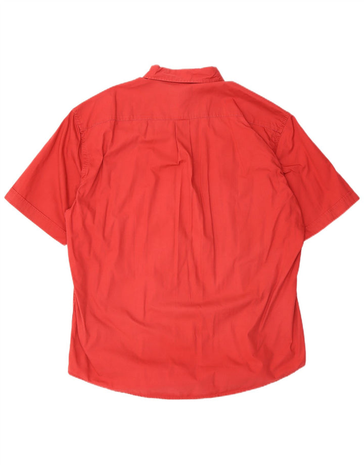 Sergio Tacchini Camisa Manga Corta Hombre XL Algodón Rojo