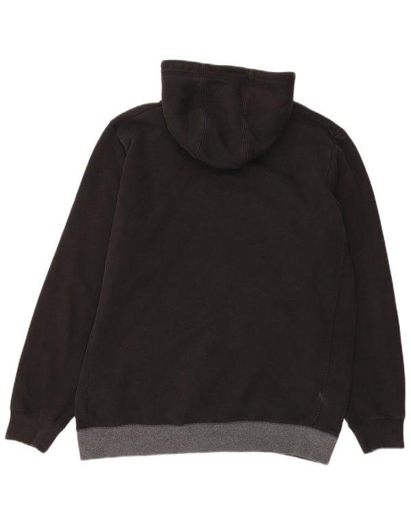 Adidas - Sudadera con capucha para hombre, talla grande, color negro, algodón