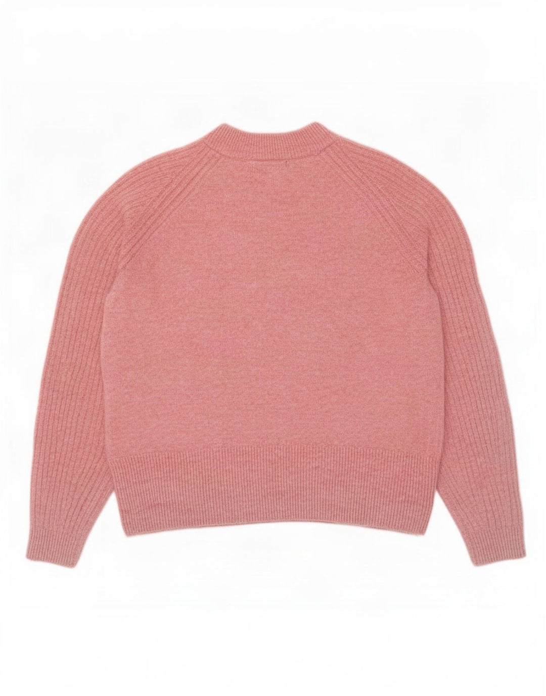 Marks & Spencer Suéter de Cuello Redondo de Gran tamaño para Mujer UK 10 Small Pink
