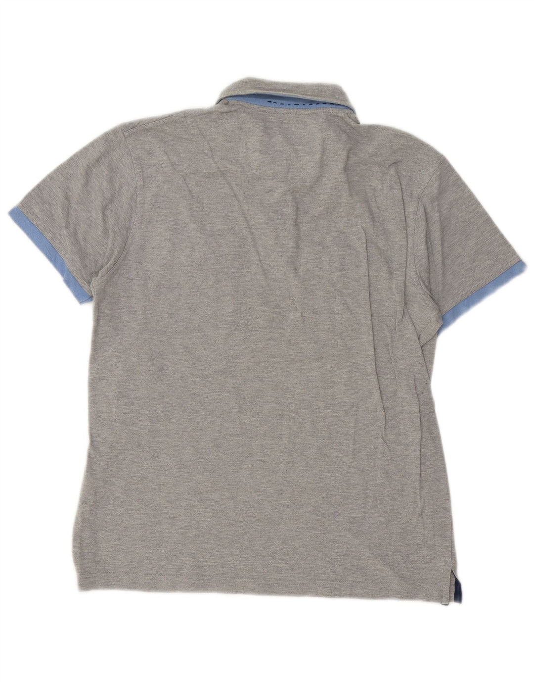 Harmont & Blaine Polo De Corte Regular Para Hombre De Algodón Moteado Gris Medio