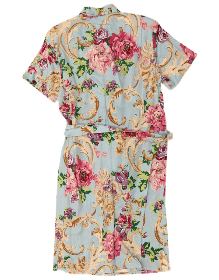 Vestido camisero Elle IT 44 Azul medio floral