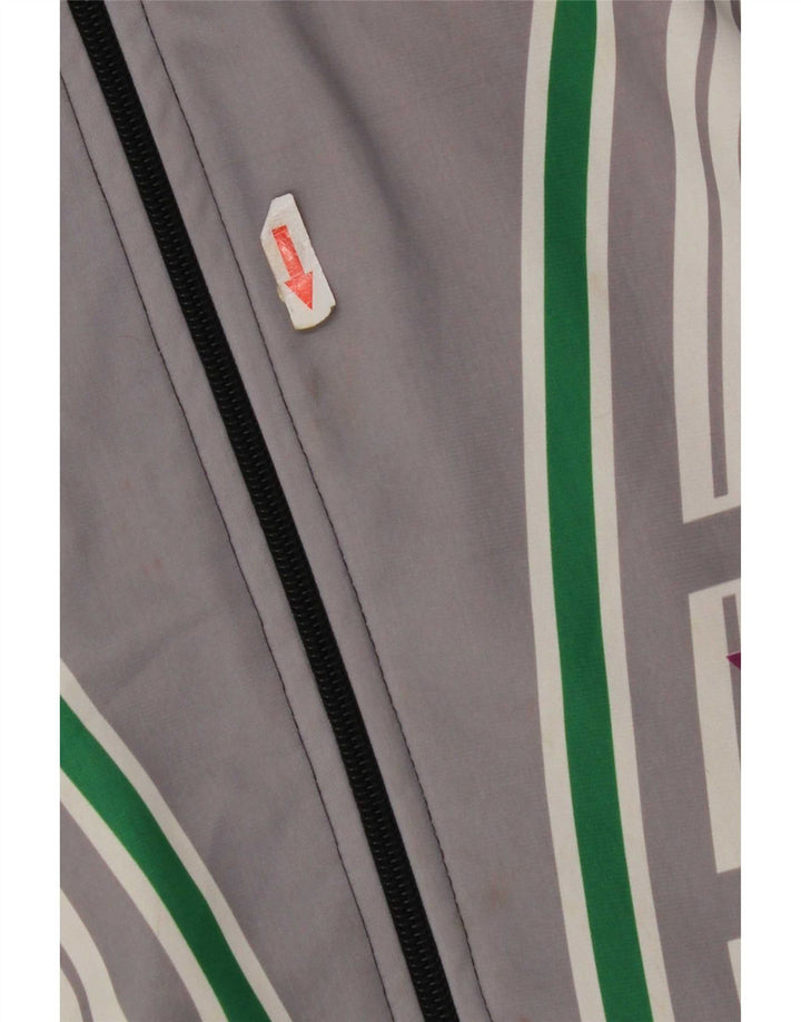 F.LLI Campagnolo Chaqueta de chándal para hombre UK 36 Small Black Colourblock