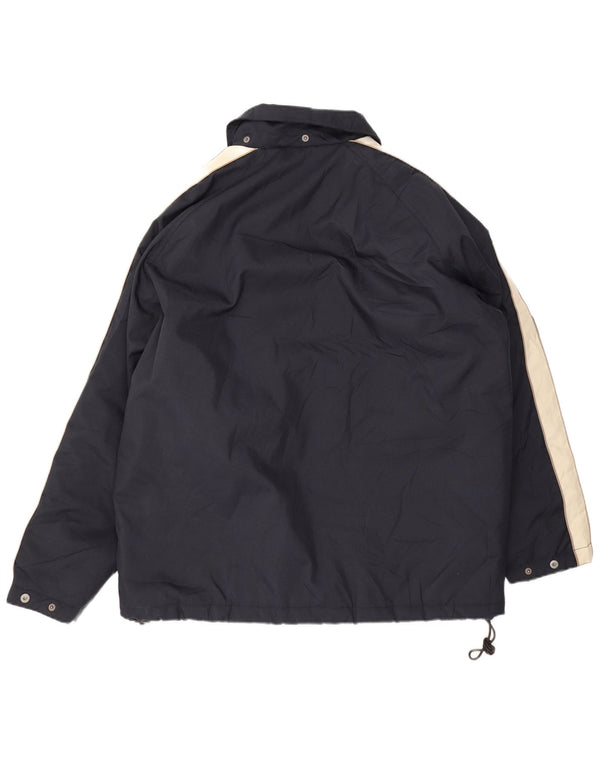 Blend Of America Chaqueta acolchada holgada para hombre UK 40 Large Azul marino