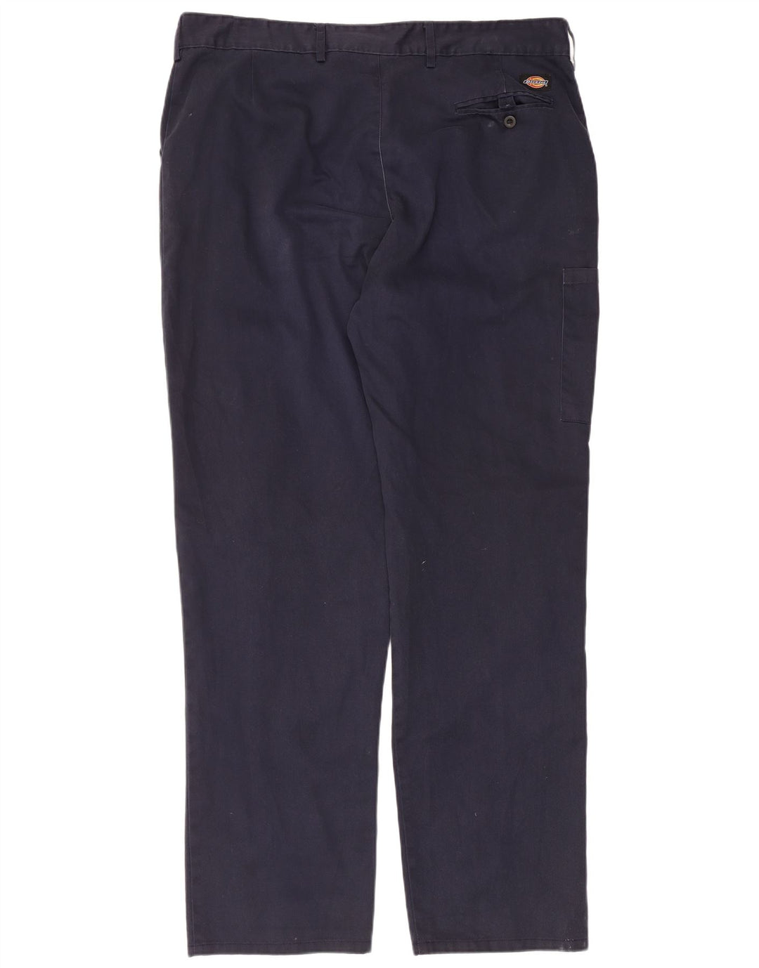 Dickies Pantalones cargo rectos Redhawk para hombre W42 L33 Poliéster azul marino