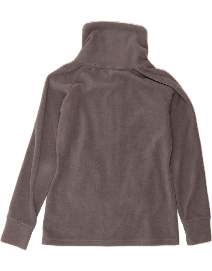 KANGAROOS Womens Fleece Jacket UK 10/12 Medium Purple Polyester Vintage Kangaroos and Second-Hand Kangaroos from Messina Hembry 