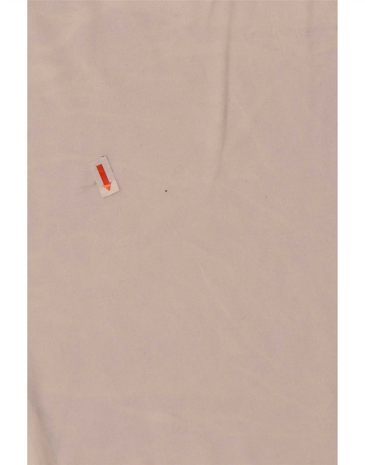 Nike Camiseta sin mangas con gráfico de corte atlético para hombre, poliéster blanco grande